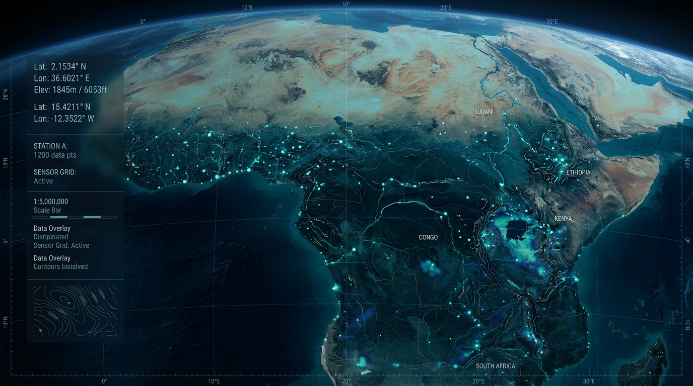 Banner — GIS, Remote Sensing e Análise Humanitária em Moçambique
